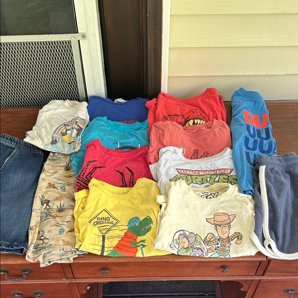 Colorful Graphic T-Shirts Collection